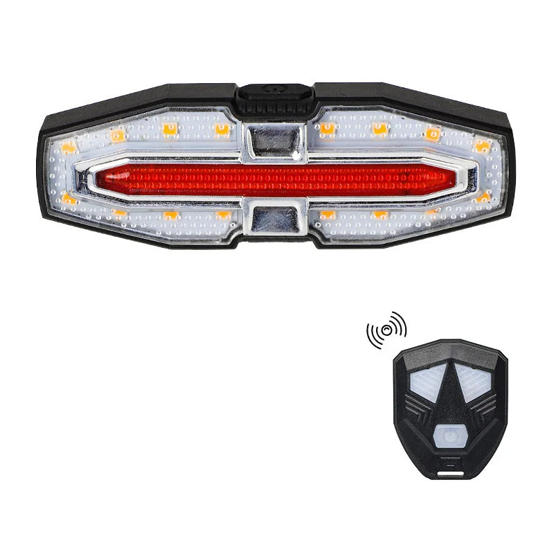 Feu arrière de vélo avec clignotants LED
